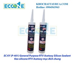 EC KY P401 General Purpose RTV Acetoxy Silicon Sealant Keo silicone RTV acetoxy đa năng dành cho ngà